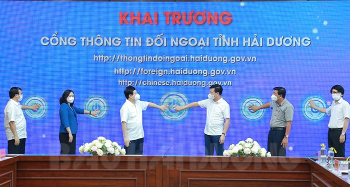Hai Duong provincial Foreign Information Portal opens